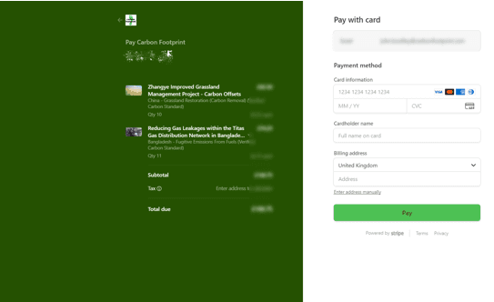 Secure checkout
